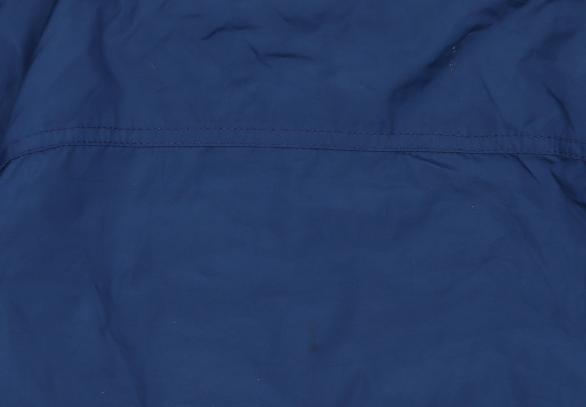 Additional view of Gap Kids boys’ blue hooded windbreaker jacket 8-9 years