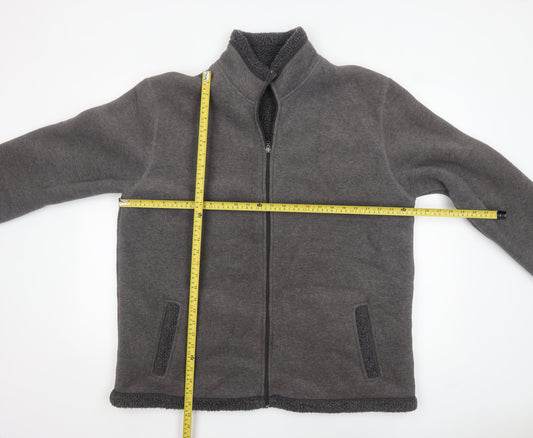 Hawkshead Men’s Grey Fleece Full Zip Jacket XL