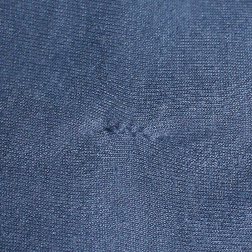 Additional view of Ellesse Men’s Blue Fleece Pullover Hoodie, size M, 1/2 Zip Lightweight