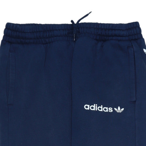 Additional view of adidas boys’ blue jogger fleece activewear trousers 13-14 years