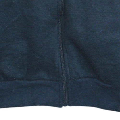 Additional view of Lee Cooper Men's Blue Full Zip Hoodie, size S