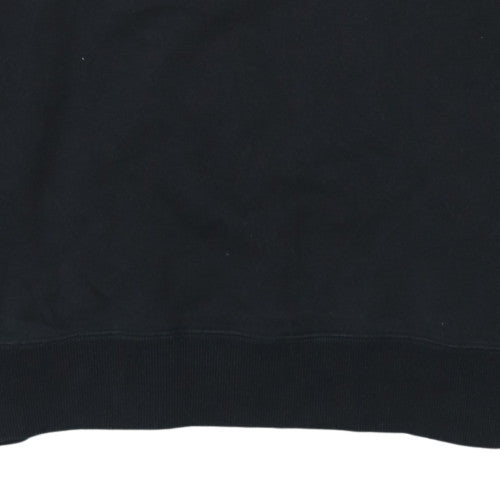 Additional view of Adidas Men's Black Crew Neck Sweatshirt M Classic Pullover
