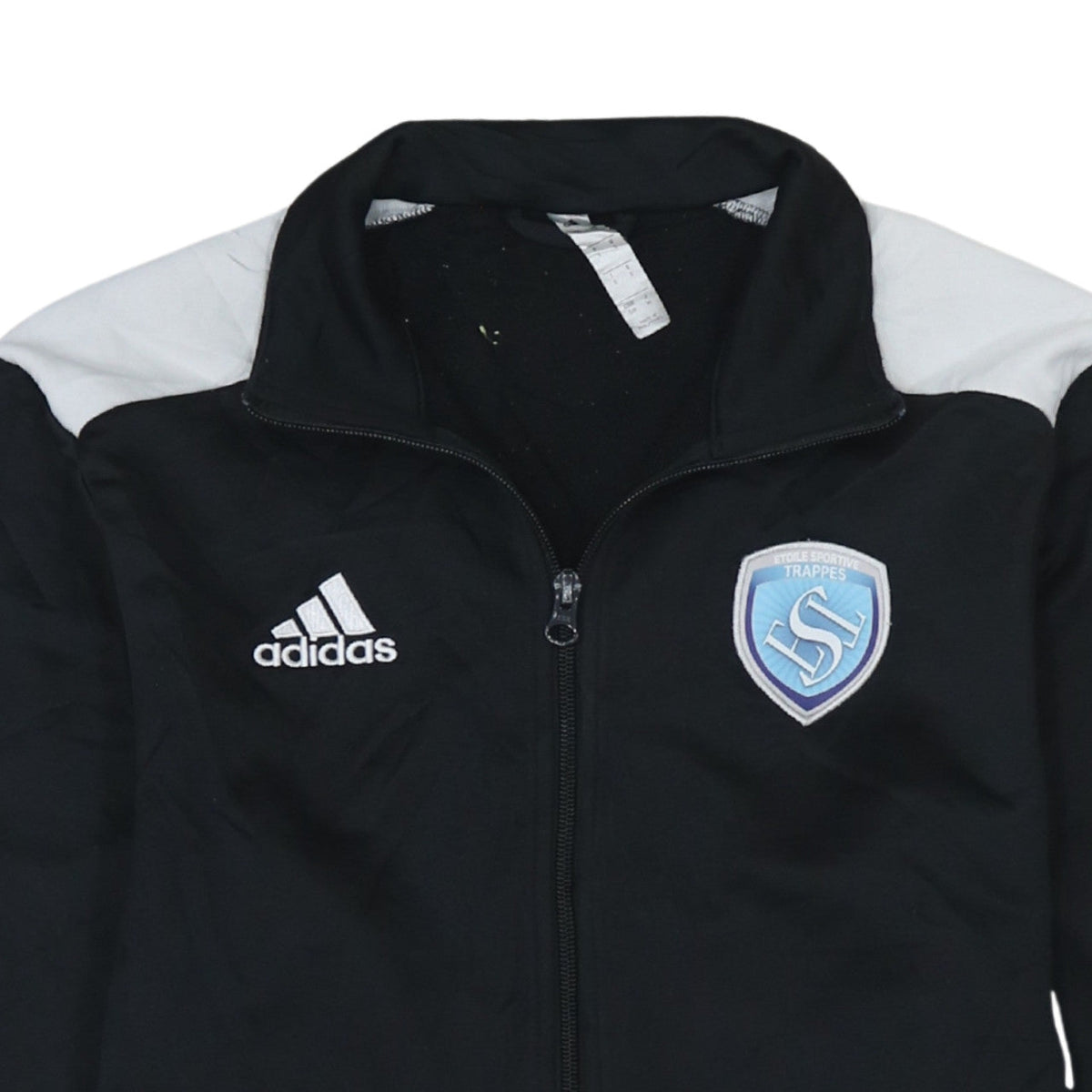 Additional view of Adidas Men's Black Small Track Jacket Full Zip Sports Top
