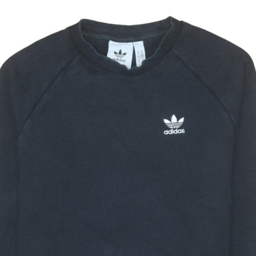 Additional view of Adidas Men's Black XS Pullover Sweatshirt Crew Neck Fleece