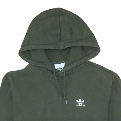 Additional view of Adidas men’s green xs pullover hoodie cotton fleece casual sweatshirt