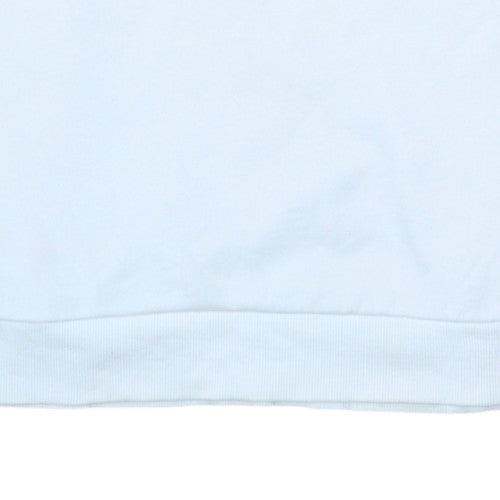 Additional view of Ellesse women’s white cotton blend pullover sweatshirt, size UK 10