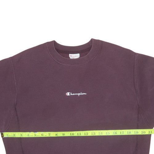Champion Men’s Brown Reverse Weave Pullover Sweatshirt Small