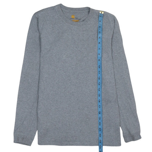 Carhartt Men's Grey S Classic Crew Neck Pullover Sweatshirt