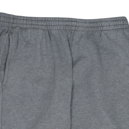 Nike Men's Grey XL Fleece Sweatpants Elastic Waist Activewear Trousers