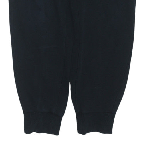 Puma Mens Black Small Jogger Sweatpants with Elastic Waist