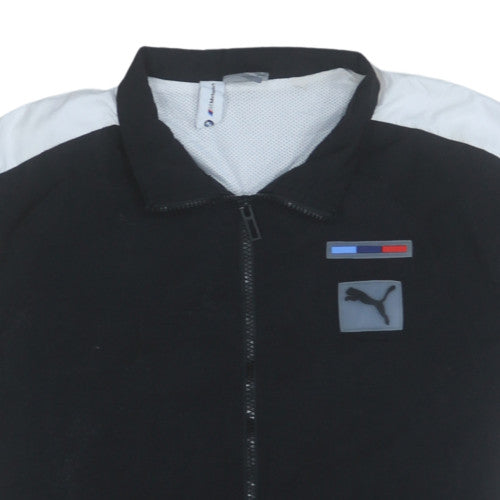 Puma BMW Motorsport Men's Black Full Zip Sweatshirt Size S