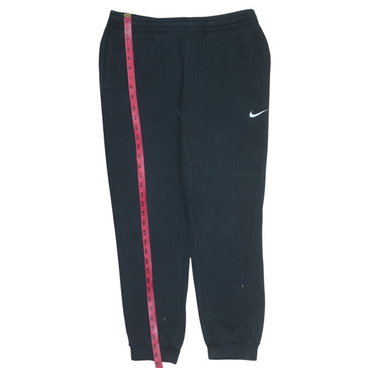 Nike Men's Black Fleece Jogger Trousers L Regular Fit