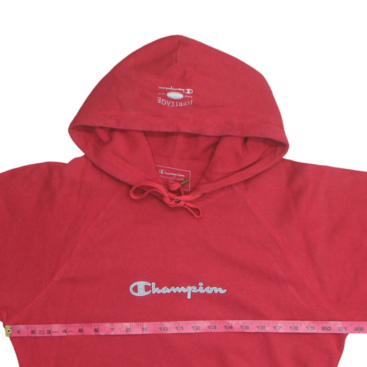 Champion Men's Red XL Pullover Hoodie Sweatshirt Athletic Fit
