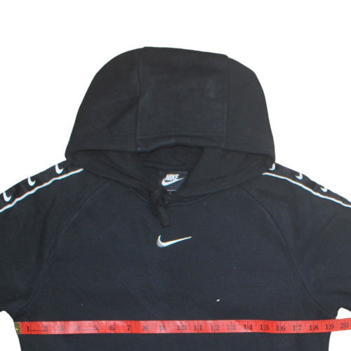 Nike Mens Black XS Pullover Fleece Hoodie with Logo