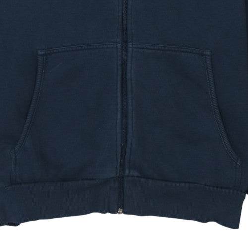 Additional view of Fila Men's Navy Blue Full Zip Hoodie XL Cotton Blend Casual Sweatshirt