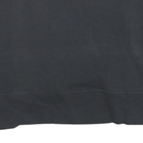 Additional view of Puma Men's Black M Pullover Sweatshirt Crew Neck Logo Sportswear
