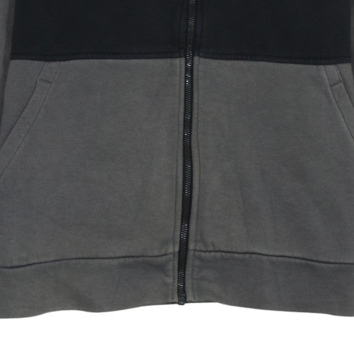 Additional view of Adidas Men's Black Full Zip Hoodie Small Sports Fleece Jacket