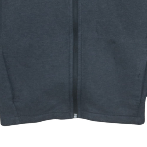 Additional view of Puma boys’ black full zip fleece hoodie, size 14, years
