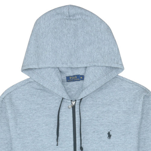 Ralph Lauren Men's Grey Full Zip Hoodie XL Regular Fit
