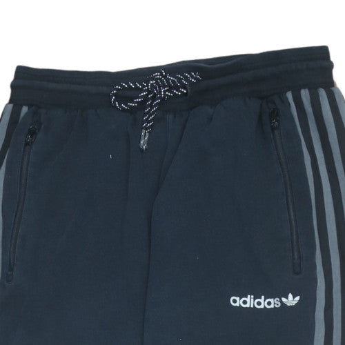 Additional view of Adidas Men's Black Jogger Sweatpants, size M, Regular Fit Tapered Logo