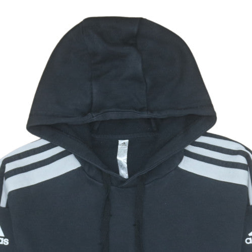 Additional view of Adidas men’s black pullover hoodie, size S, sports fleece