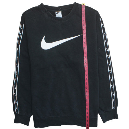 Nike Men's Black XL Pullover Sweatshirt Crew Neck Sportswear Logo