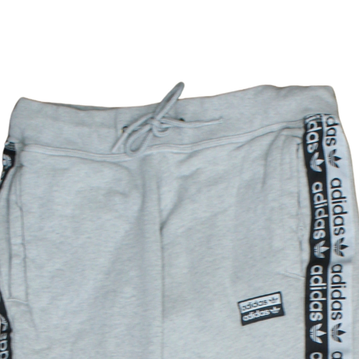 Additional view of Adidas Women's Grey Jogger Trousers, size 8, Regular Fit Fleece