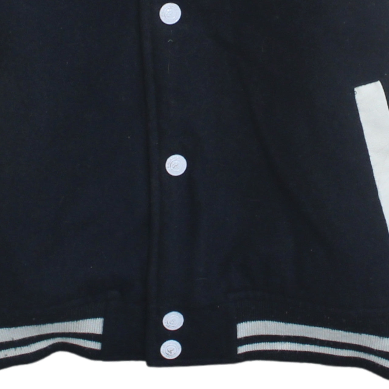 Additional view of Redskins boys’ blue varsity jacket 12 years polyester lined college style