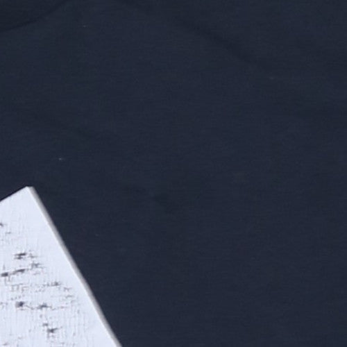 Additional view of Adidas Men's Navy Blue Short Sleeve Sports Logo T-Shirt M