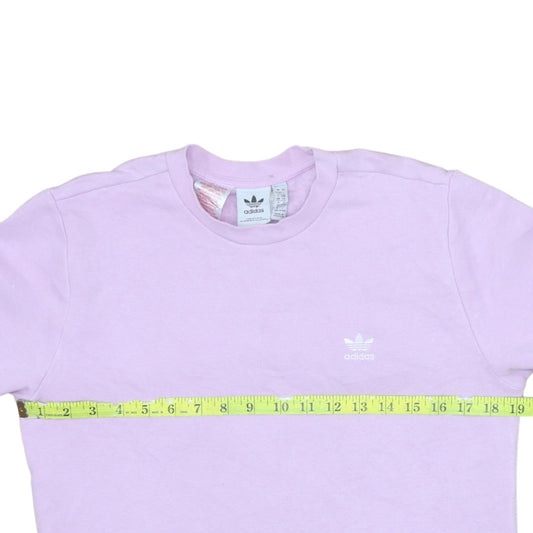 Adidas Girls Purple Crew Neck Long Sleeve Sweatshirt 13-14 Years