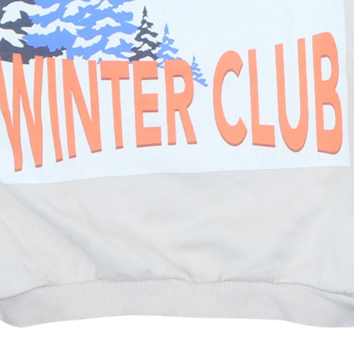 Additional view of George girls’ beige mickey & friends winter club pullover sweatshirt 12-13 years
