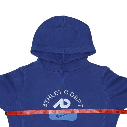 Nike Men's Blue Athletic Dept Pullover Hoodie Size M
