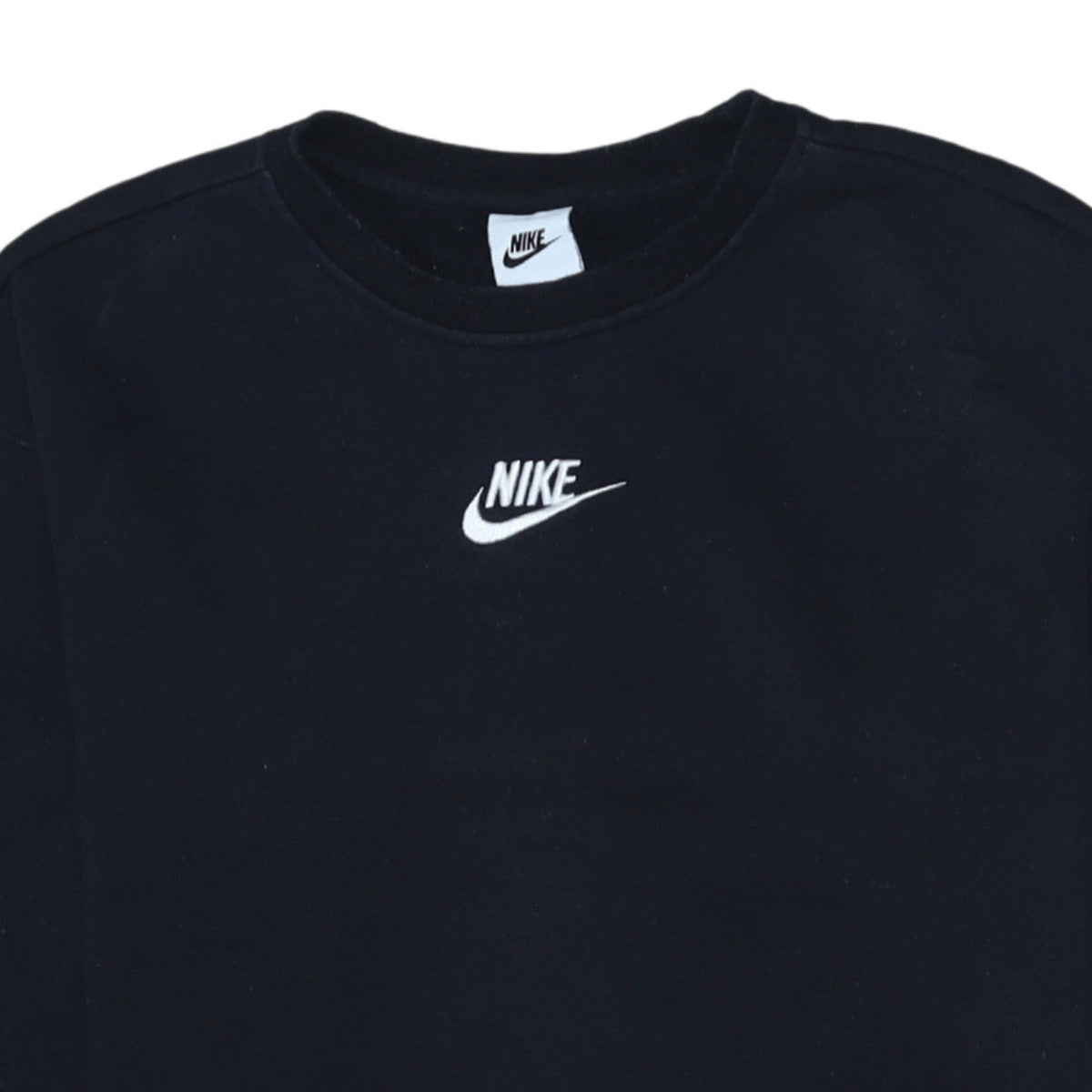 Additional view of Nike boys’ black crew neck pullover sweatshirt 146cm