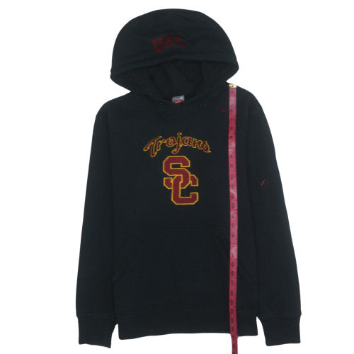 Nike Men's Black USC Trojans Pullover Hoodie Fleece Size S