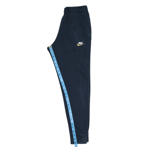 Nike Men's Black XS Jogger Trousers Fleece Cotton Blend