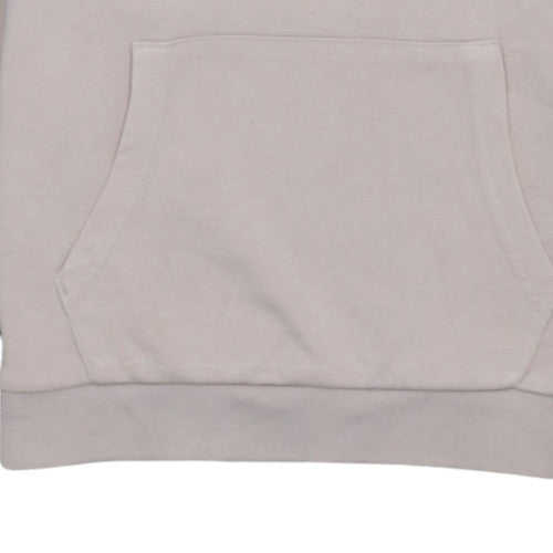 Additional view of Fila girls’ beige pullover hoodie 13-14 years cotton blend logo sweatshirt