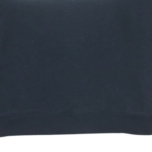 Lee Mens Black XL Pullover Sweatshirt Crew Neck Classic Logo