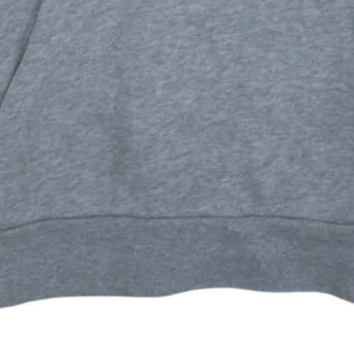 Additional view of Adidas boys’ grey hoodie 13-14 years pullover fleece hooded sweatshirt