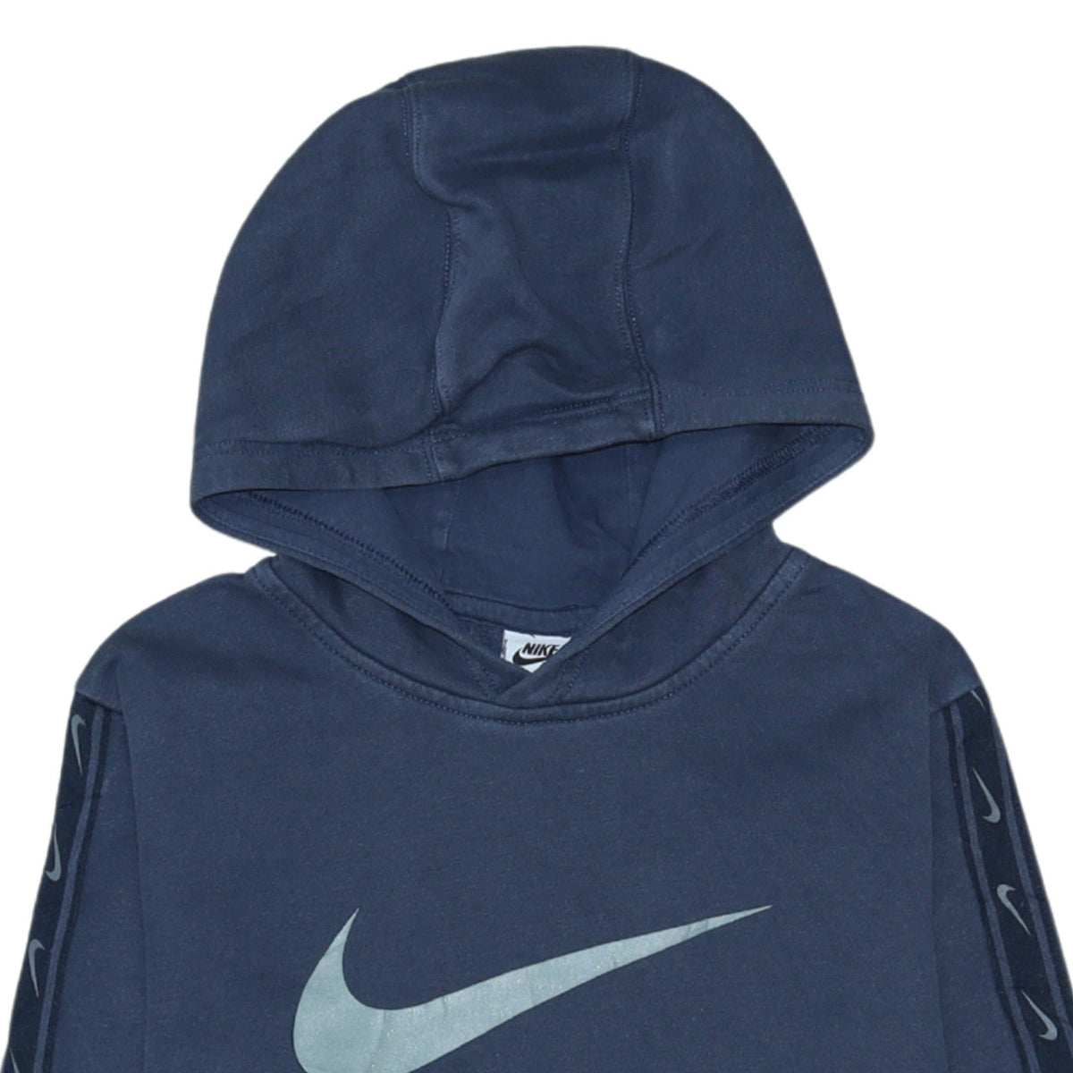 Additional view of Nike boys’ blue pullover hoodie xl logo fleece sweatshirt