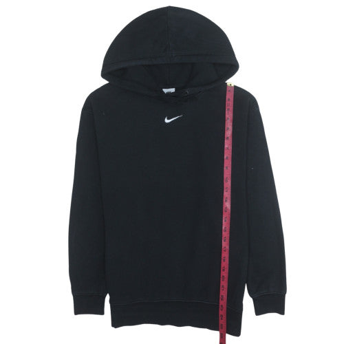 Nike Men's Black XS Pullover Hoodie Fleece Logo Sweatshirt