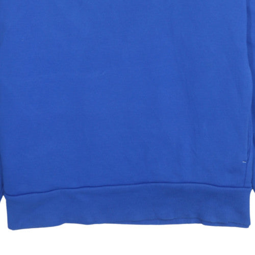 Puma Men's Blue XL Pullover Hoodie Sweatshirt Graphic Print