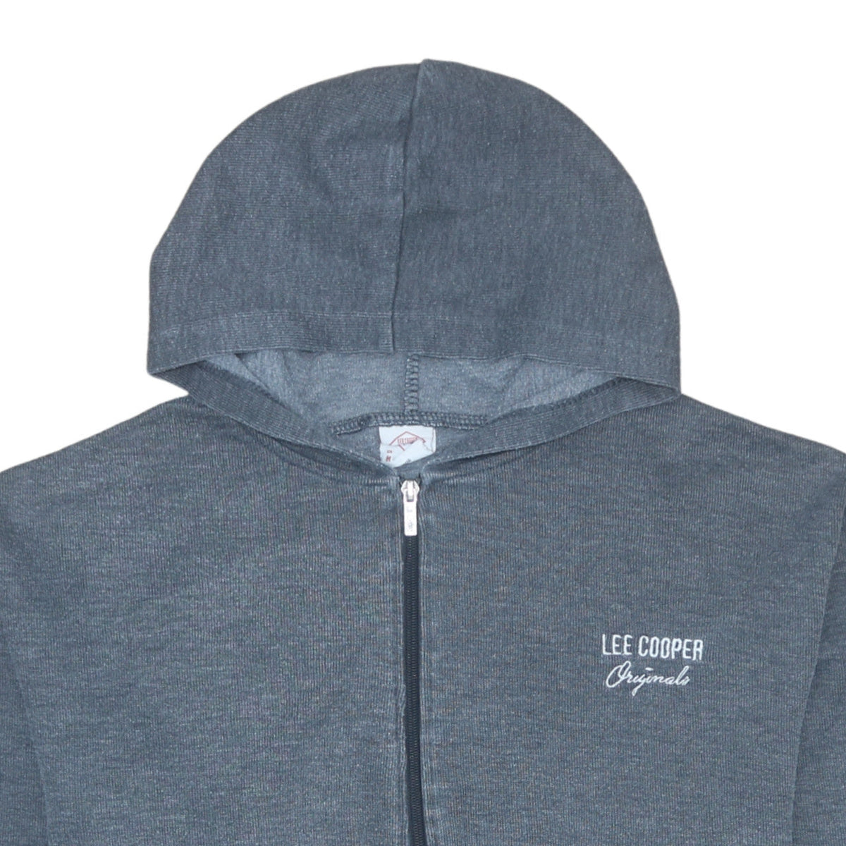 Additional view of Lee Cooper Men's Blue Full Zip Hoodie, size M, Regular Fit