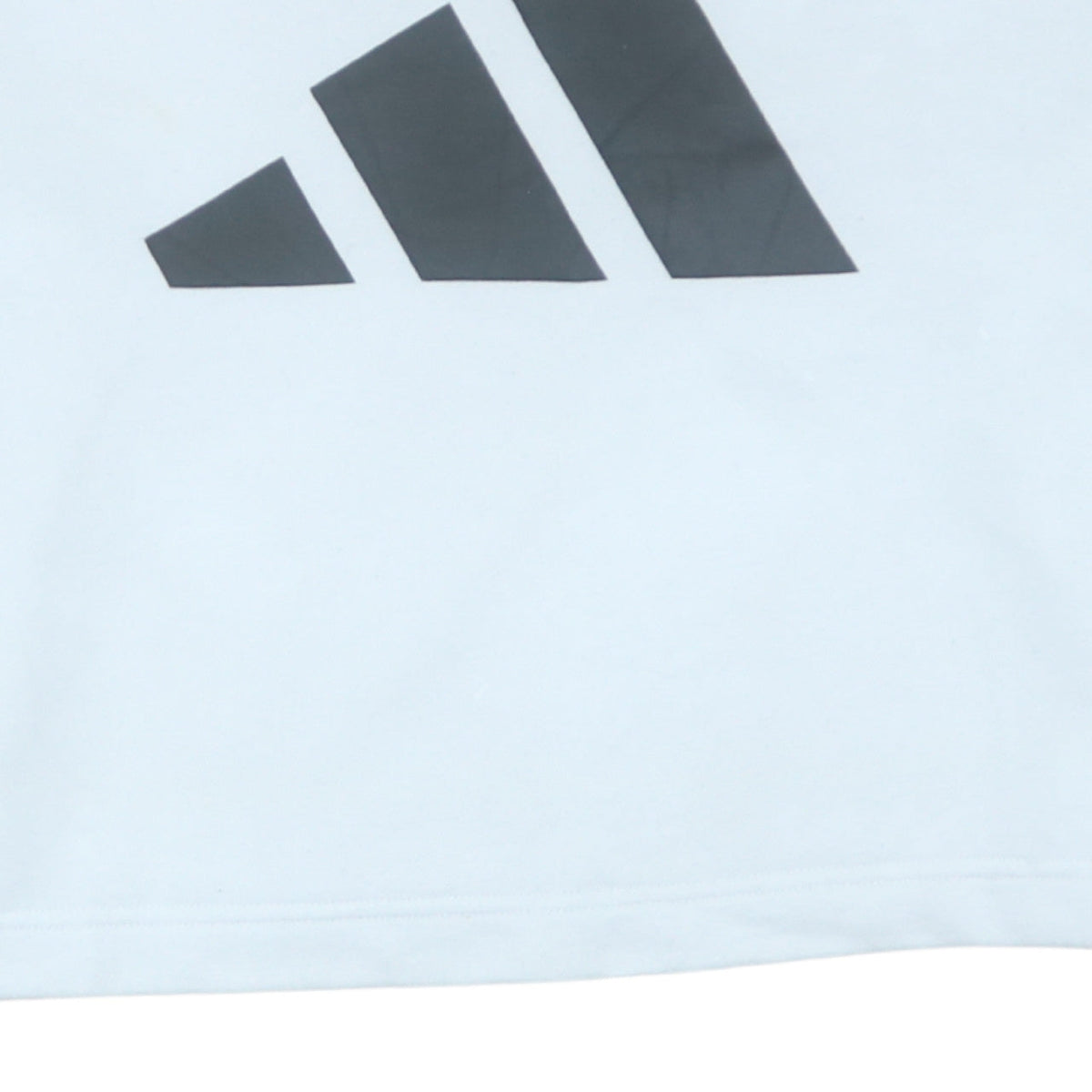 Additional view of Adidas Women's White Crop Sweatshirt Small Crew Neck Long Sleeve Pullover