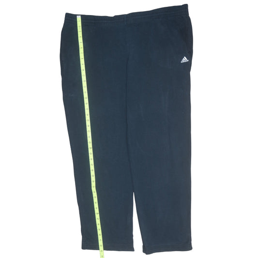Adidas Mens Navy Blue 2XL Jogger Sweatpants Elastic Waist Essentials
