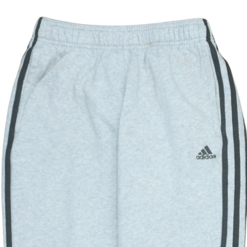 Additional view of Adidas boys’ grey jogger trousers 13-14 years elastic waist fleece sportswear