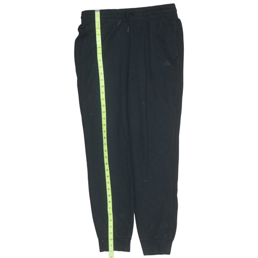 adidas Womens Black Jogger Sweatpants Size 12-14 Regular Fit