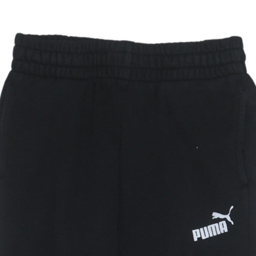 Additional view of Puma boys’ black jogger trousers 13-14 years fleece lined sportswear