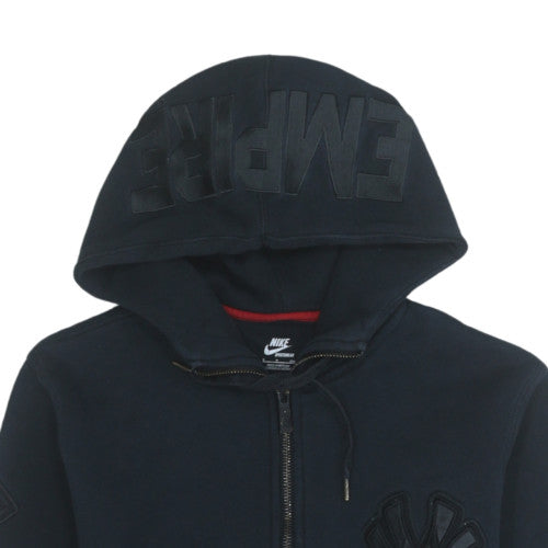 Nike Men's Black Full Zip Hoodie NY Logo Empire Sportswear Size S