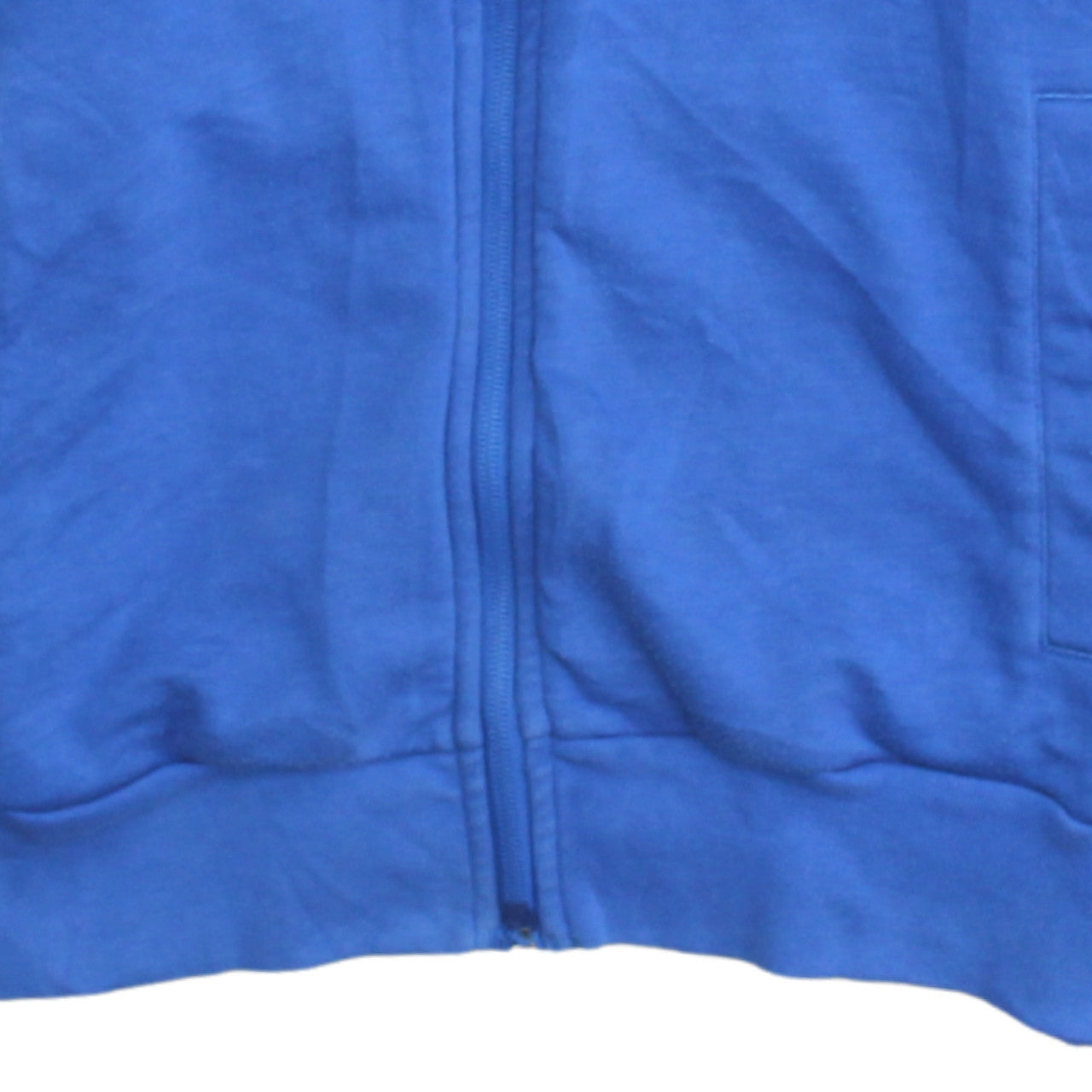 Umbro Men Blue Full Zip Hoodie Size M Sports Football Logo