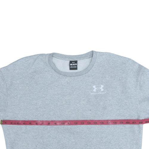 Under Armour Men's Grey Medium Pullover Sweatshirt Regular Fit